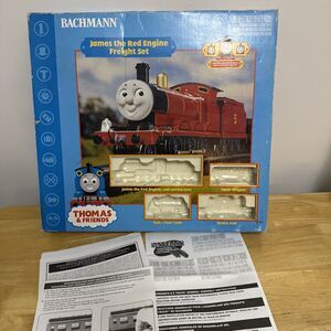 Bachmann Thomas & Friends James Set Box Only For Storage Plus Pamphlets Manuals